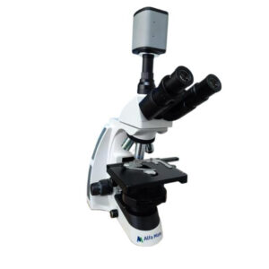 Microscópio Biológico Trinocular Planacromático de Ótica Infinita e Contraste de Fase Embarcado AM 225CF